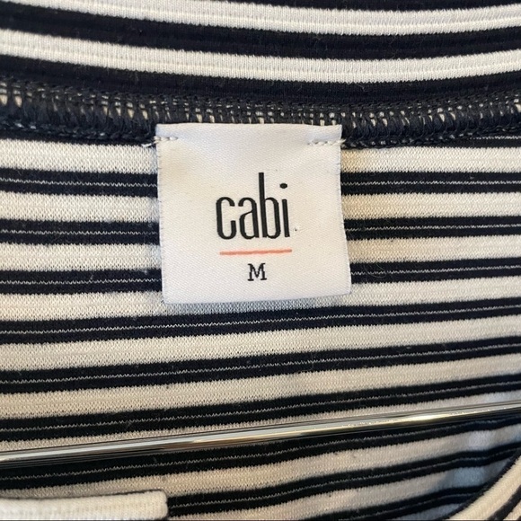 CAbi Limited Edition Captain Dress in Navy and White Stripe 5268 - Picture 8 of 10